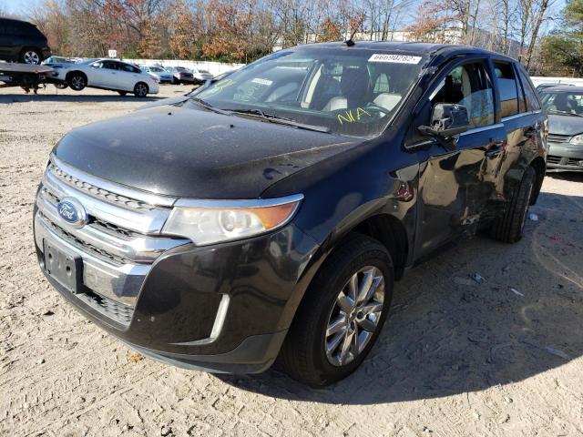 2FMDK4KC9BBA81801 - 2011 FORD EDGE LIMIT BLACK photo 2