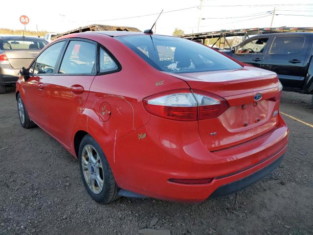 3FADP4BJ0EM142367 - 2014 FORD FIESTA SE RED photo 3