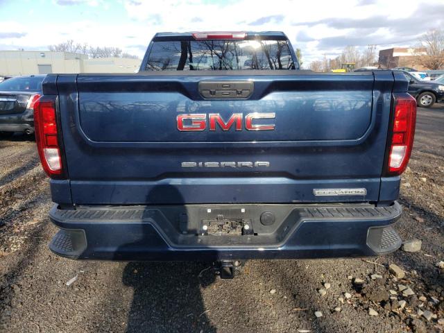 1GTR9GEK0MZ369622 - 2021 GMC SIERRA BLUE photo 6