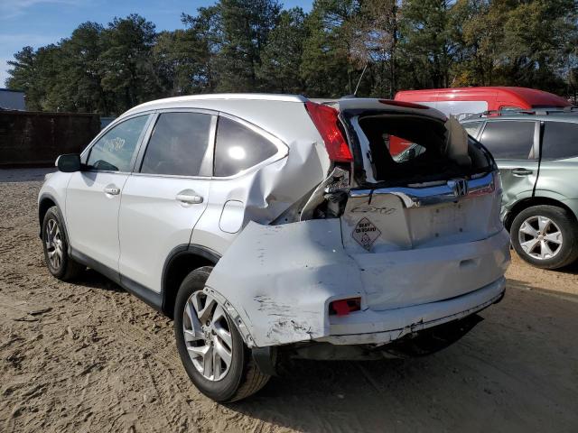 5J6RM4H75FL015180 - 2015 HONDA CR-V EXL WHITE photo 3