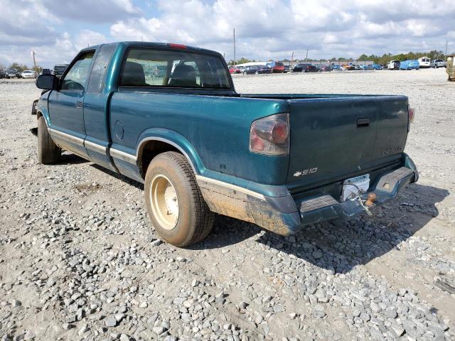 1GCCS19X0TK177881 - 1996 CHEVROLET S TRUCK S1 GREEN photo 3