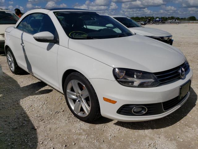 WVWBW7AH9CV003961 - 2012 VOLKSWAGEN EOS KOMFOR WHITE photo 1