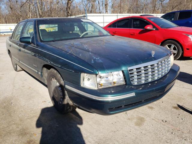 1G6KD54Y4XU708283 - 1999 CADILLAC DEVILLE GREEN photo 1