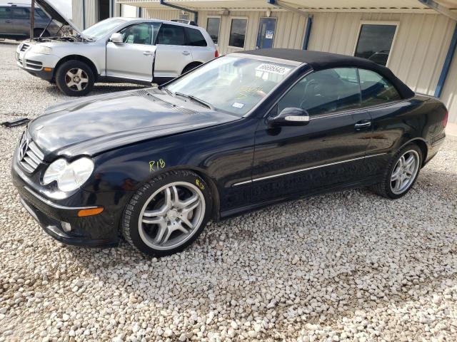 WDBTK72F38T091095 - 2008 MERCEDES-BENZ CLK 550 BLACK photo 2