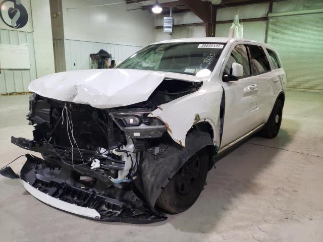 1C4RDJFG3NC185205 - 2022 DODGE DURANGO PU WHITE photo 2