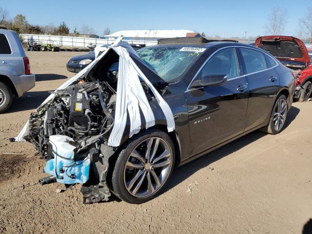 1G1ZE5SXXLF025059 - 2020 CHEVROLET MALIBU PRE შავი ფოტო 2