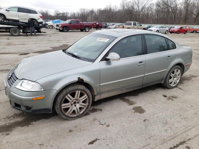 WVWAE63B55E028098 - 2005 VOLKSWAGEN PASSAT GLS GRAY photo 1