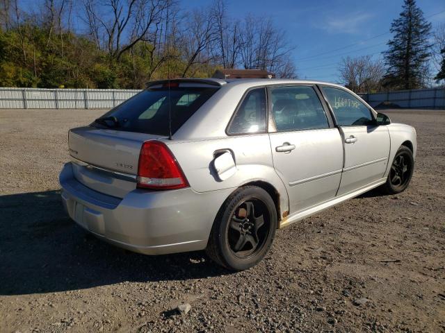 1G1ZU638X6F143391 - 2006 CHEVROLET MALIBU MAX 银色 照片 4