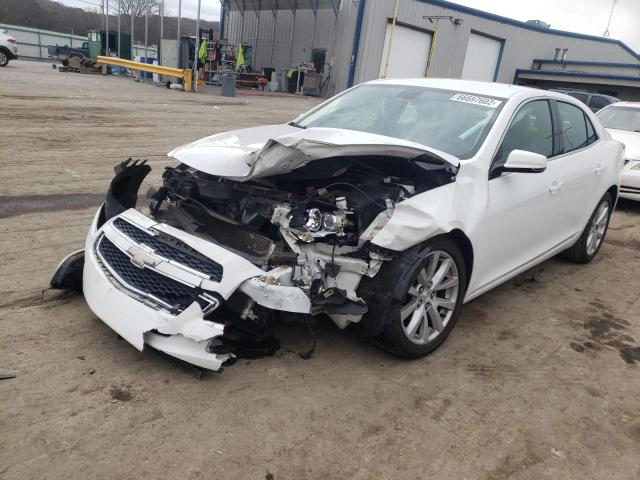 1G11E5SAXDF133577 - 2013 CHEVROLET MALIBU WHITE photo 2