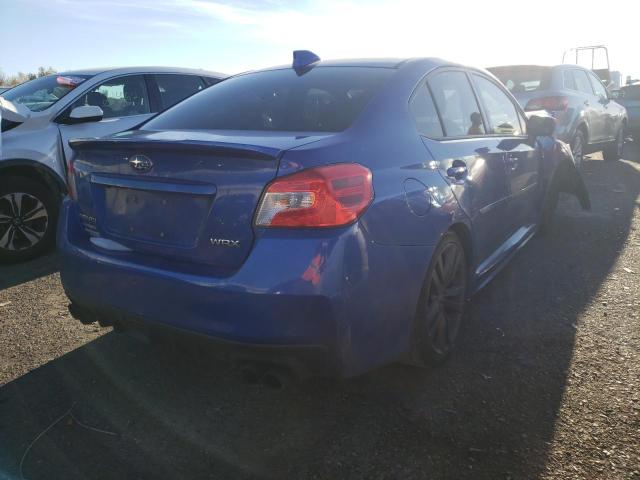 JF1VA1J61H9809001 - 2017 SUBARU WRX LIMITE BLUE photo 4