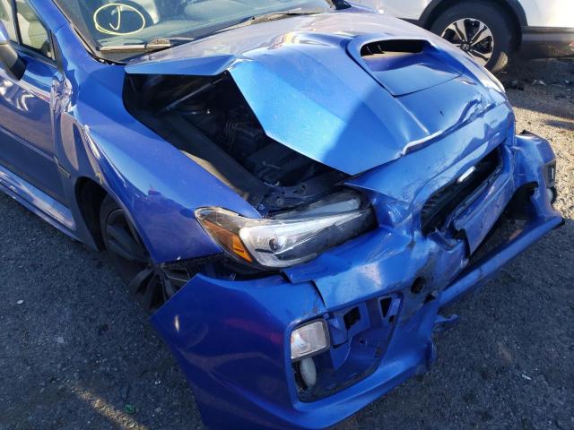 JF1VA1J61H9809001 - 2017 SUBARU WRX LIMITE BLUE photo 9