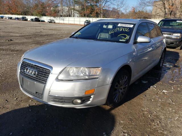 WAUKH74F96N125838 - 2006 AUDI A6 AVANT Q SILVER photo 1