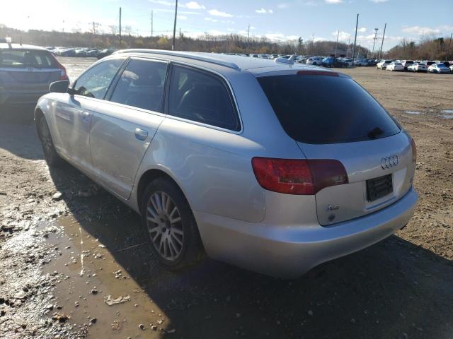 WAUKH74F96N125838 - 2006 AUDI A6 AVANT Q SILVER photo 2