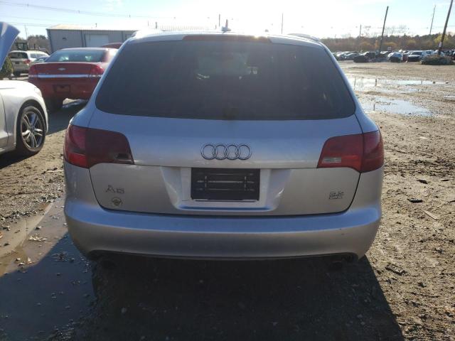 WAUKH74F96N125838 - 2006 AUDI A6 AVANT Q SILVER photo 6