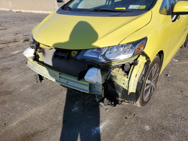 JHMGK5H71GS005020 - 2016 HONDA FIT EX YELLOW photo 9