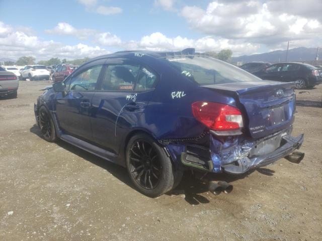 JF1VA1J67H9829494 - 2017 SUBARU WRX LIMITE BLUE photo 3