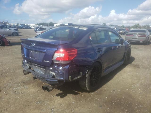 JF1VA1J67H9829494 - 2017 SUBARU WRX LIMITE BLUE photo 4