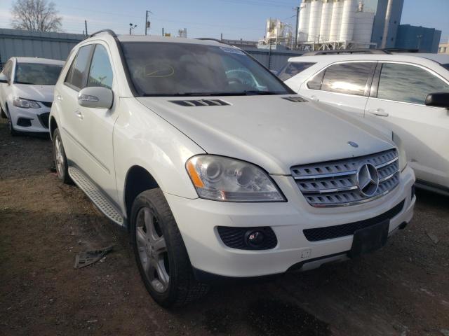 4JGBB22E68A434173 - 2008 MERCEDES-BENZ ML 320 CDI WHITE photo 4