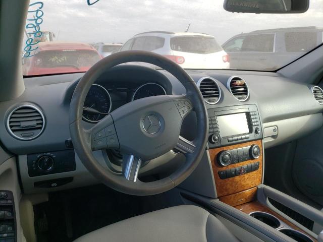 4JGBB22E68A434173 - 2008 MERCEDES-BENZ ML 320 CDI WHITE photo 8