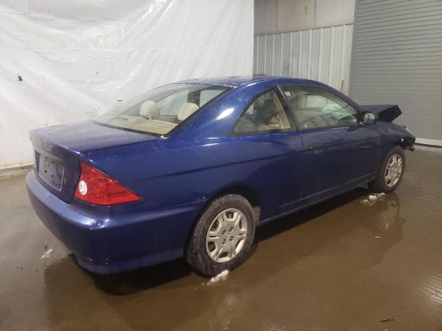 1HGEM22134L048495 - 2004 HONDA CIVIC DX V BLUE photo 3