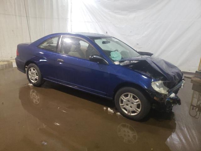 1HGEM22134L048495 - 2004 HONDA CIVIC DX V BLUE photo 4