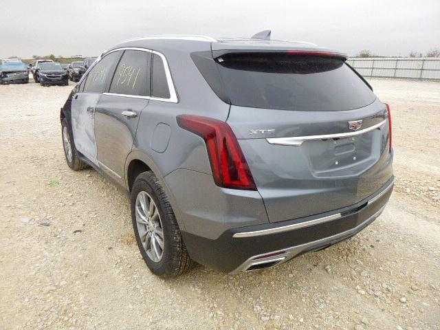 1GYKNCR4XMZ183100 - 2021 CADILLAC XT5 PREMIU GRAY photo 3