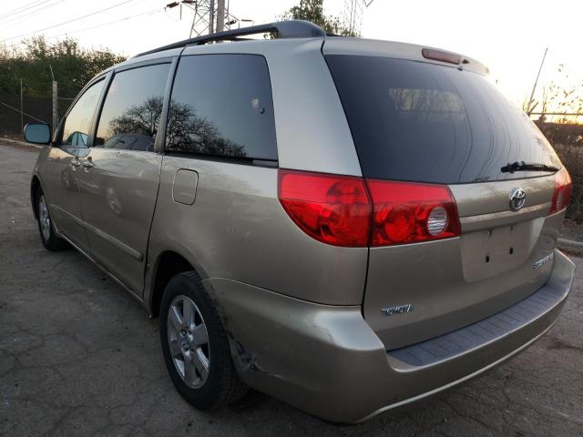 5TDZK23C18S155362 - 2008 TOYOTA SIENNA CE BEIGE photo 3