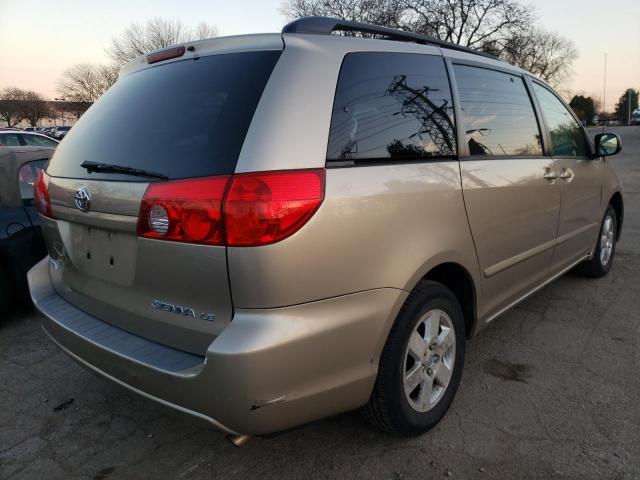 5TDZK23C18S155362 - 2008 TOYOTA SIENNA CE BEIGE photo 4