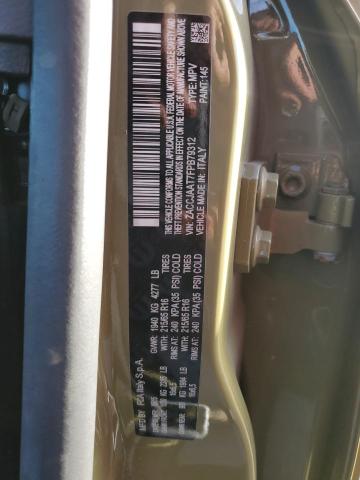 ZACCJAAT7FPB79312 - 2015 JEEP RENEGADE S GREEN photo 10