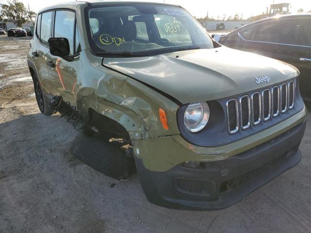 ZACCJAAT7FPB79312 - 2015 JEEP RENEGADE S GREEN photo 9