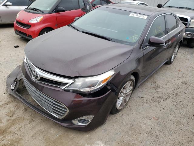 4T1BK1EB6FU185011 - 2015 TOYOTA AVALON XLE PURPLE photo 2