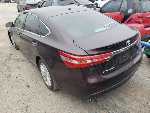 4T1BK1EB6FU185011 - 2015 TOYOTA AVALON XLE PURPLE photo 3