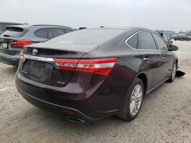 4T1BK1EB6FU185011 - 2015 TOYOTA AVALON XLE PURPLE photo 4