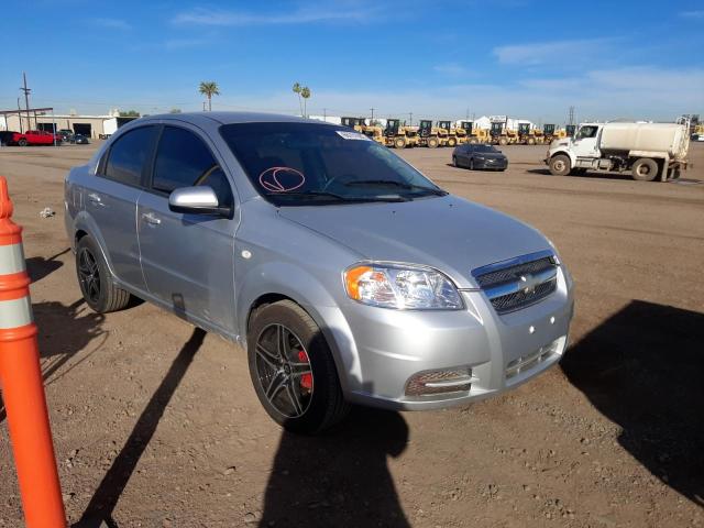 KL1TD56688B002001 - 2008 CHEVROLET AVEO BASE SILVER photo 1