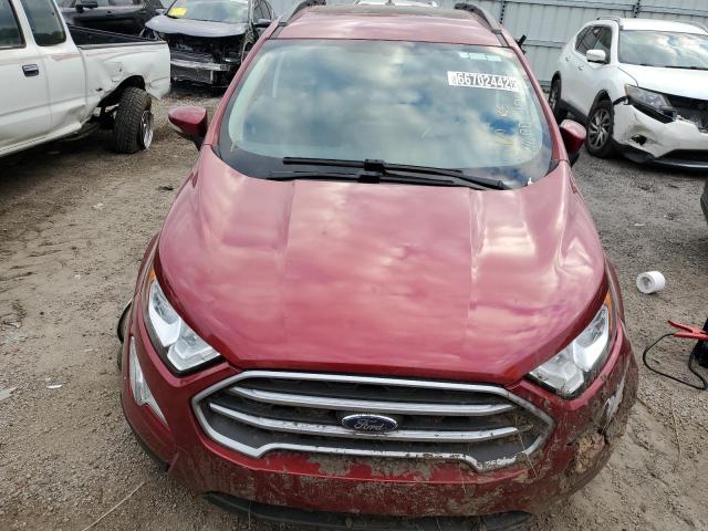 MAJ6S3GL9LC368806 - 2020 FORD ECOSPORT S RED photo 9