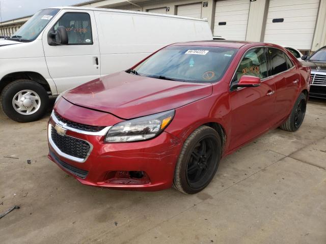 1G11J5SX8EF114978 - 2014 CHEVROLET MALIBU LTZ 红色 照片 2