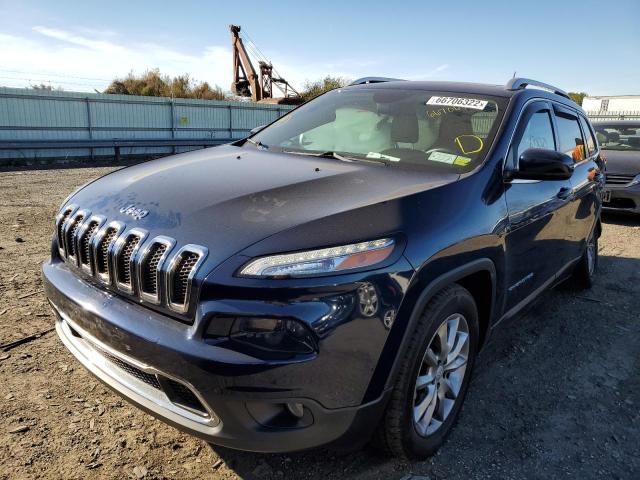 1C4PJMDX9JD551208 - 2018 JEEP CHEROKEE L BLUE photo 2