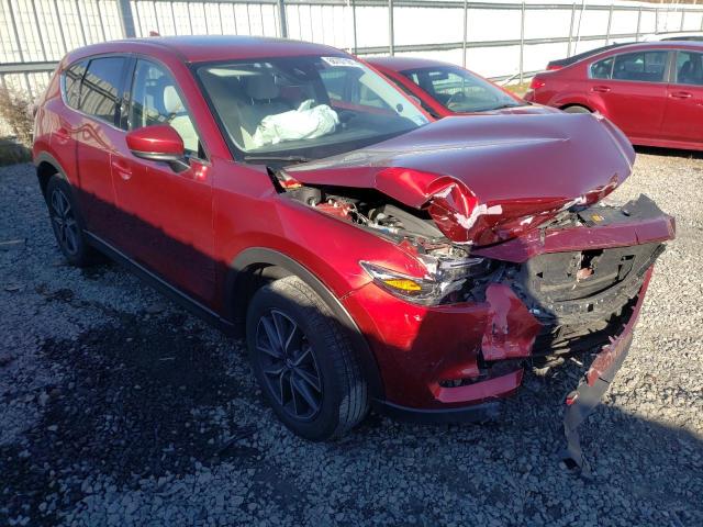 JM3KFBDM0J0373578 - 2018 MAZDA CX-5 GRAND RED photo 1