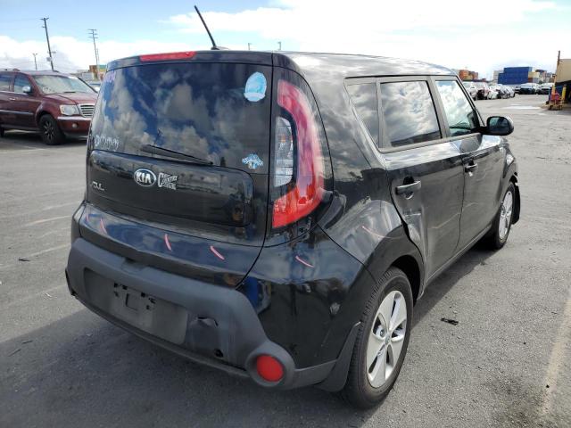 KNDJN2A24G7288320 - 2016 KIA SOUL BLACK photo 4