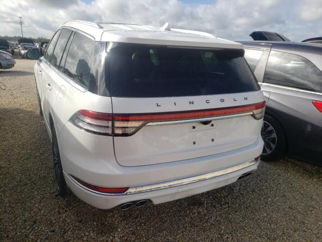 5LM5J9XCXNGL22160 - 2022 LINCOLN AVIATOR BL WHITE photo 3