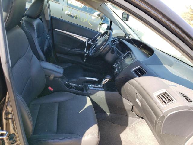 2HGFB2F97EH523526 - 2014 HONDA CIVIC EXL 黑色 照片 5
