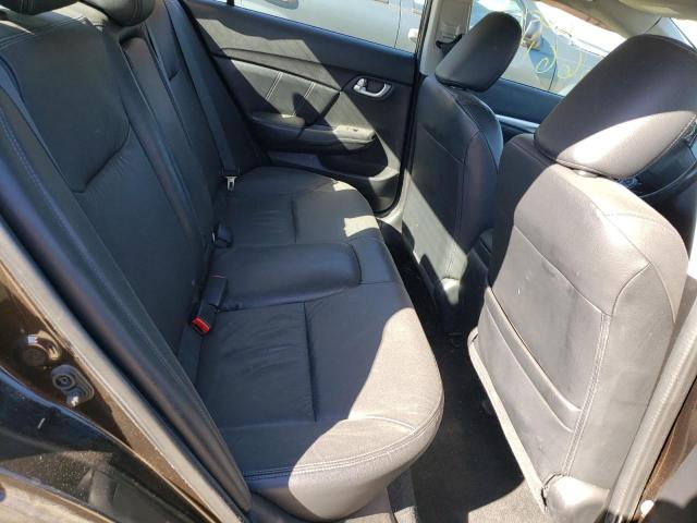 2HGFB2F97EH523526 - 2014 HONDA CIVIC EXL 黑色 照片 6