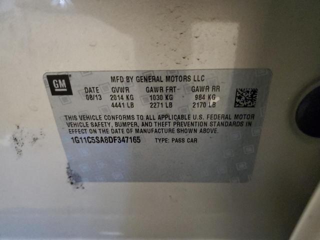 1G11C5SA8DF347165 - 2013 CHEVROLET MALIBU 1LT 棕色 照片 10