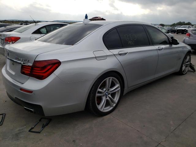 WBAYE8C55ED135658 - 2014 BMW 750LI SILVER photo 3