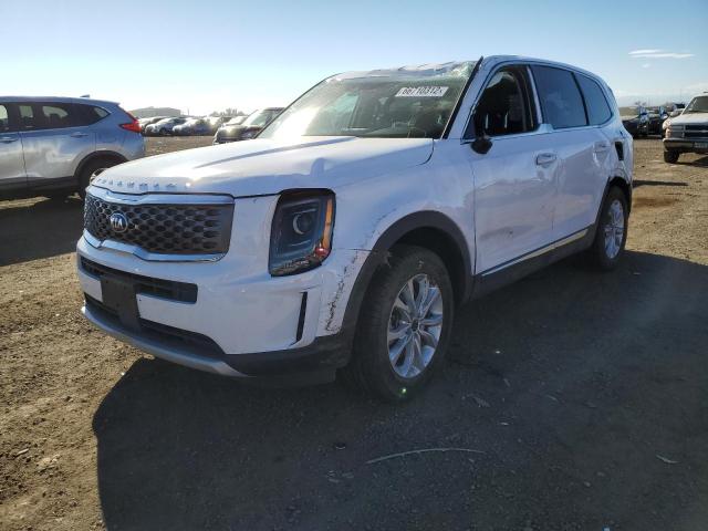 5XYP2DHC8MG122782 - 2021 KIA TELLURIDE WHITE photo 2