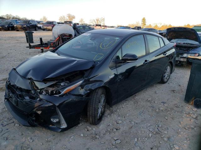 JTDKAMFP0M3190663 - 2021 TOYOTA PRIUS PRIM Schwarz Foto 2