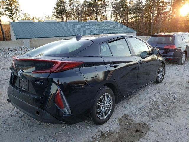 JTDKAMFP0M3190663 - 2021 TOYOTA PRIUS PRIM Schwarz Foto 4