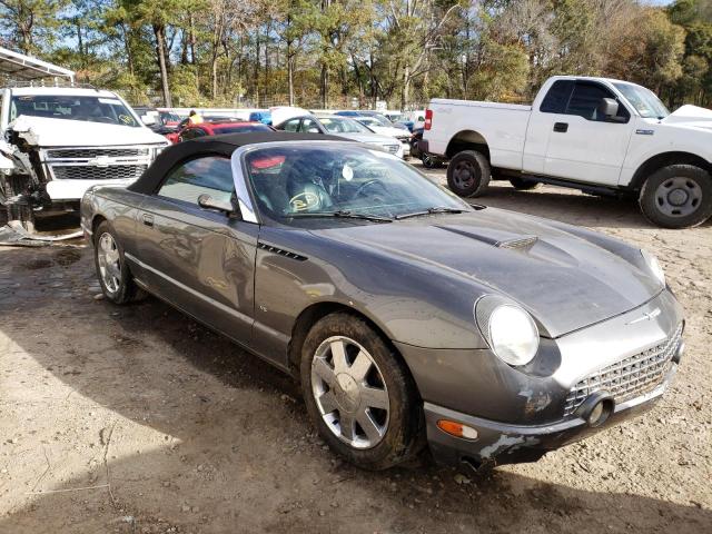 1FAHP60A13Y109587 - 2003 FORD THUNDERBIR GRAY photo 1