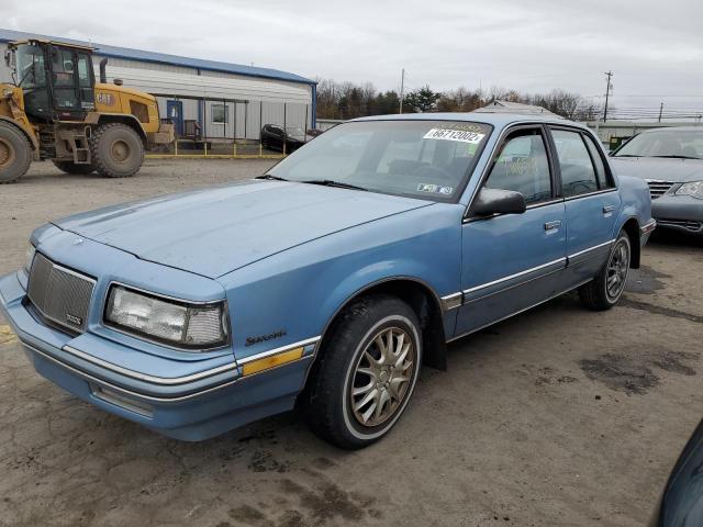 1G4NV54U1LM019022 - 1990 BUICK SKYLARK BLUE photo 2