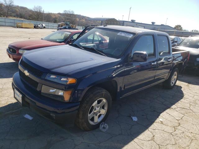 1GCDSCF92B8140199 - 2011 CHEVROLET COLORADO L BLUE photo 2